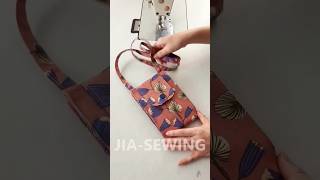 Cross bag sling bag stitching #sewinghacks #sewingtutorial #bag #diy #fashion #clothingdesign