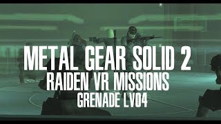 Metal Gear Solid 2: Substance | Raiden VR Mission: Grenade Lv04