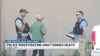 UPDATE: Police investigating unattended death in Iowa City
