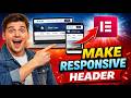 Make a Responsive Header in Elementor - Elementor Tutorial 2026 @Elementor