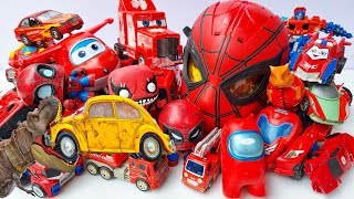 Red Color New TRANSFORMERS - Rescue BUMBLEBEE Stopmotion: Robot Tobot HelloCarbot Optimus Prime Toys