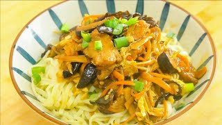 Want to Eat Noodles with Gravy in Summer, Smooth and Delicious - Xiaofang Kitchen