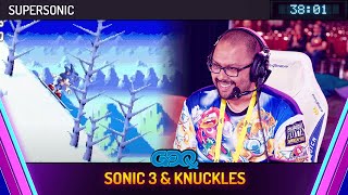 Sonic 3 \u0026 Knuckles by SuperSonic in 38:01 - Games Done Quick Express 2024