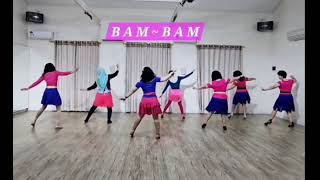 BAM BAM  ~BEGINNER~Choreo:Emil Z, Fredrika T, Rebecca Ö, Therese G & Unai P. N~PLOÙSIOS LD BY ELIS  