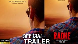 Radhe Official Trailer• Salman Khan, Disha Patani | Randeep Hooda | Prabhu Deva | #radhe