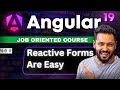 Angular 19 Tutorial in Hindi #37 Easy Angular Reactive Forms Tutorial