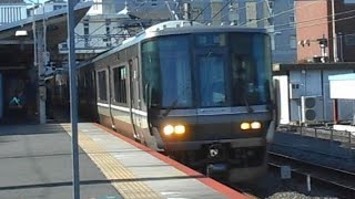 2020.10.24 JR西日本 223系2000番台 J編成 6両編成 回送通過 草津駅