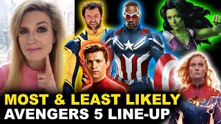 New Avengers 5 Lineup aka Roster - Wolverine?! Spider-Man?! She Hulk?! Captain M