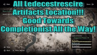 Assassin's Creed Valhalla All Ledecestrescire Artifacts Locations guide