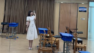 25岁艺术高中女教师日常