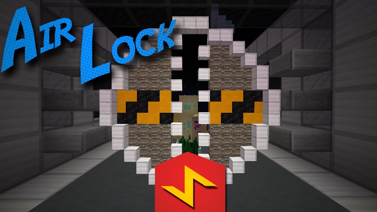 Minecraft Air Lock Door Youtube