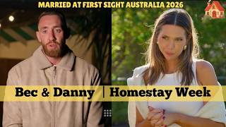 Bec & Danny | Homestay Week (Married at First Sight Australia 2026)