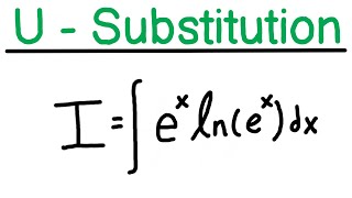Integration by U Substitution Example Problem #2