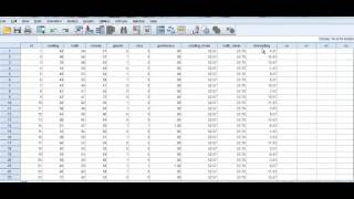 creating and using centered interaction terms for multiple regression using SPSS