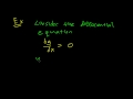 1.2- General solutions of differential equations