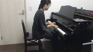 ピアノ「千本桜」  piano solo「senbon zakura」 サキト15歳の気分転換　奥川真禱 中学3年