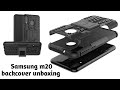 Samsung m20 backcover unboxing || Glasgow back cover for Samsung Galaxy M20