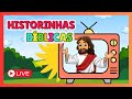 🚨MARATONA DE HISTORINHAS BÍBLICAS PARA CRIANÇAS (TV AO VIVO) SEMEADORES KIDS🚨