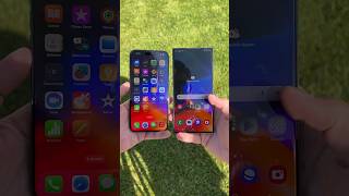 iPhone 15 Pro Max vs Samsung S23 Ultra - Max Brightness Test 🤯 #Shorts
