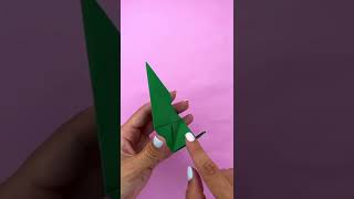 How to make origami SPINNER from one sheet of paper [origami fidget toys]