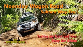 I take my Lifted 2021 Crosstrek Sport up Noonday - Sultana Way Trail