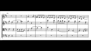 Mozart - Divertimento K. 136 - III: Presto (score)