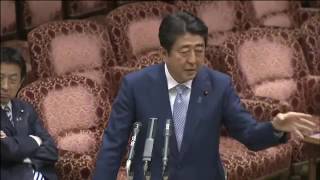 加計学園：安倍首相答弁20170313参議院予算委員会