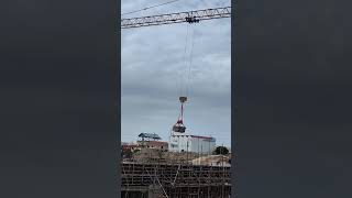 Tower Crane lift panel of euro formwork