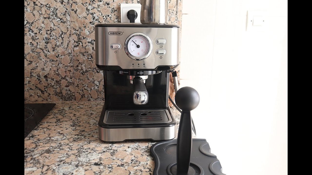 HIBREW Coffee Machine Espresso 20 Bar - YouTube