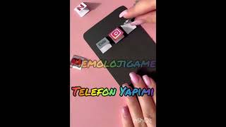 Telefon yapımı kolay KAĞIT #keşfet