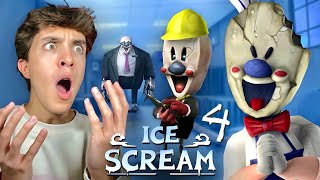 ATRAPADO EN LA FÁBRICA DEL HELADERO !! | Ice Scream 4