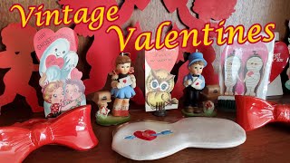 Thrift Finds - Vintage Valentines Decoration Collection