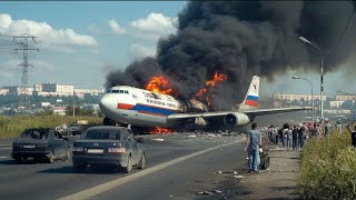 13 Minutes Ago! Russian IL-96 Plane Carrying Russian President and Ministers Explodes in Mid-Air