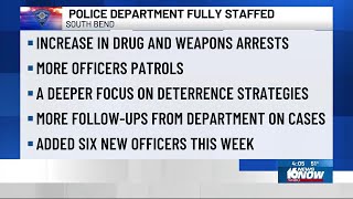 South Bend Police Department credits staffing increase for more drug, weapons arrests