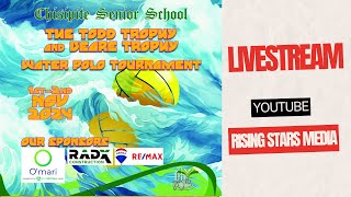 THE TODD TROPHY AND BEARE TROPHY WATERPOLO TOURNAMENT DAY 1 LIVESTREAM.