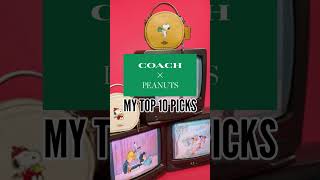 Coach x Peanuts Holiday Collection | My Top 10 Picks