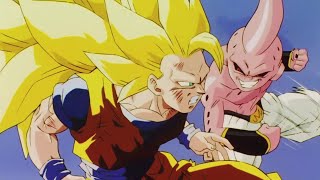 Everyone s watching Goku and Kid Buu Fighting In Hell