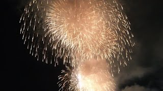 2024・8月31日・秋田県大仙市・大曲の花火「全国花火競技大会」・スポンサー花火・みちのくコカ・コーラボトリング「大玉連発付スペシャルスターマイン」