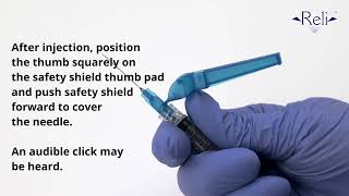 RELI® Safety Hypodermic Needle with Syringe IFU