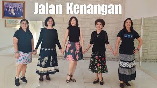 Jalan Kenangan Line Dance (demo & count)