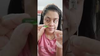 Best night skincare trick for pimple/acne/dark circles|| vitamin E 7 days challenge😍😍 #shorts