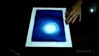 ഇനി നമ്മുക്കൊരു Moonlight പെയിന്റിംഗ് ചെയ്താലോ...( Moonlight Painting )