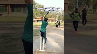 How to play a off stump ball—Hitting Six #howtoplayasix