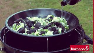 Barbecook Oskar M- Smoked mussels with white wine