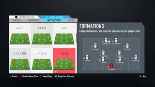 FIFA 20 4222 BEST CUSTOM TACTICS AND PLAYERS INSTRUCTIONS