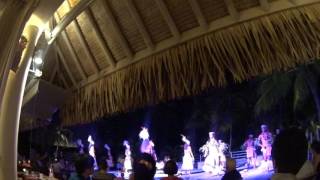 Tahitian Dance in BoraBora 6  ボラボラ島ポリネシアンダンス 6