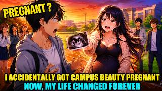 I Accidentally Got My Campus Beauty Pregnant - NOW My Life Changed Forever!