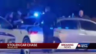 Ridgeland chase arrests