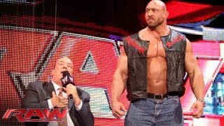 Paul Heyman says he owes his life to Ryback: Raw, Sept. 16, 2013