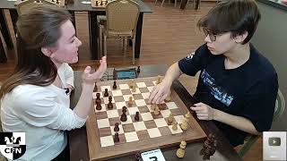 Celentano (1897) vs WFM Fatality (1954). Chess Fight Night. CFN. Blitz